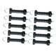 thumbnail image 3 of 10 Piezas De Aisladores De Manija Para Puerta De Cerca Eléctrica, Pieza De Repuesto Con Resorte, 3 of 5