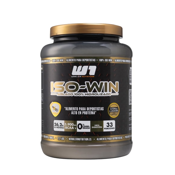 Suplemento de Proteína Iso win sabor vainilla, 1 kg