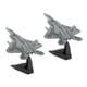 thumbnail image 3 of 2 Uds 1:100 Aviones Americanos F-22 Aviones De Combate Raptor Modelo De Aleación Fundida, 3 of 5