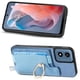 thumbnail image 5 of Funda Magnética Para Motorola Moto G Play 2024 4g Con Billetera Y Anillo Protector Resistente Azul, 5 of 5