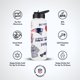 thumbnail image 4 of Botella de agua The Memory Company 34 oz Patriots NFL, 4 of 6
