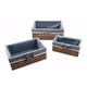 thumbnail image 2 of Caja Organizadora Panera Set 3 Pza C/Genero Rect. Marron, 2 of 3