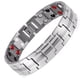 thumbnail image 1 of Pulsera de acero inoxidable con terapia magnética para hombres, alivio del dolor de artritis y síndrome del túnel carpiano, mejora el campo magnético fisiológico del cuerpo y elimina la fatiga., 1 of 7