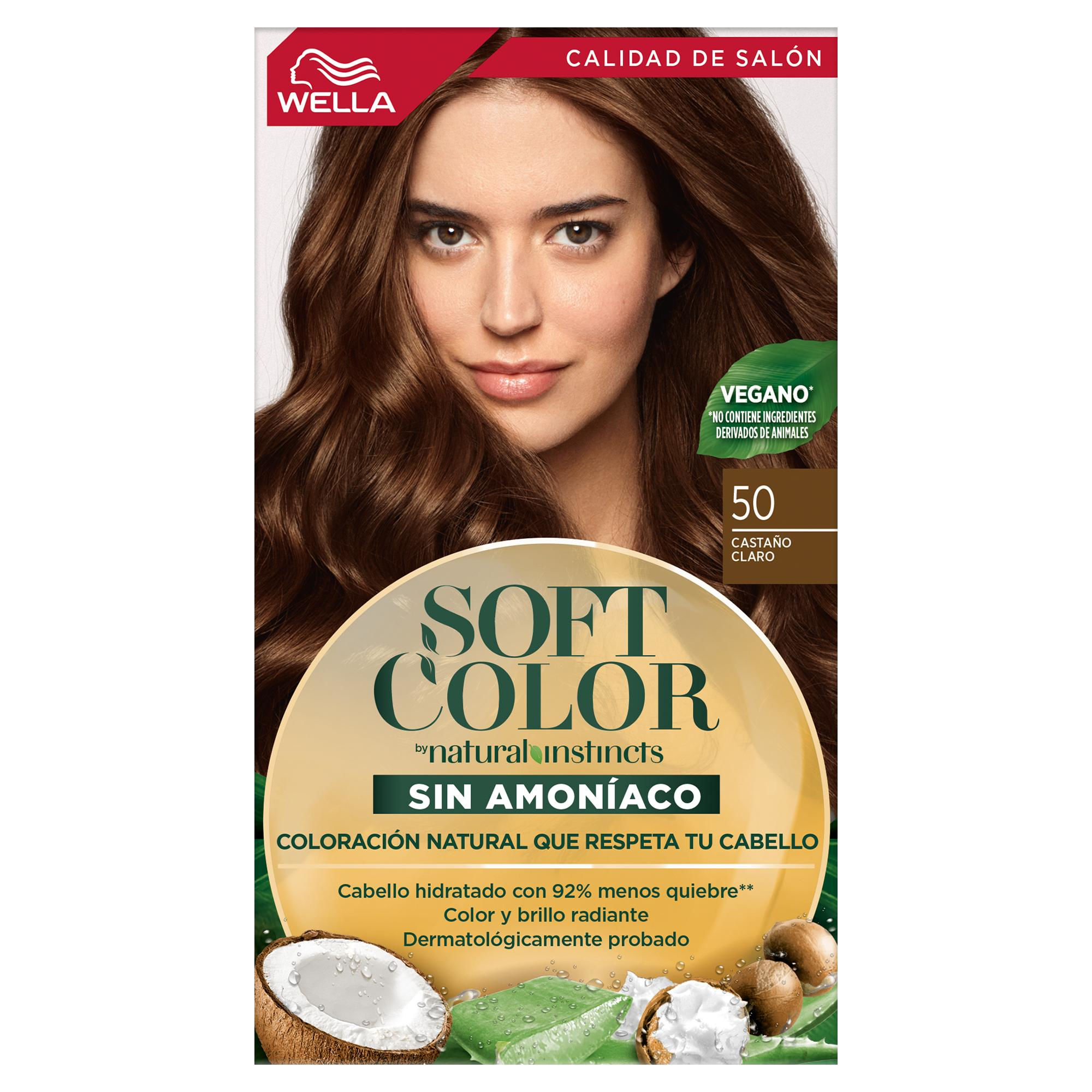 Coloración Cabello 50 Castaño Claro 1 Un Soft Color