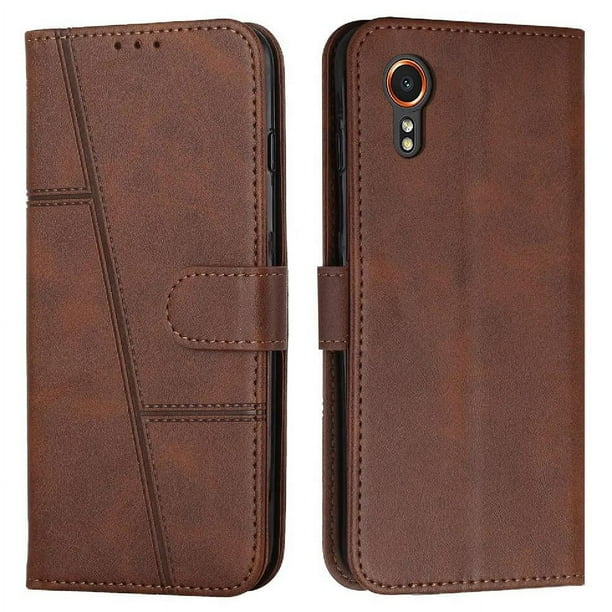 Funda Flip Para Samsung Galaxy X Cover 7 – Carcasa Delgada Y Resistente A Impactos Con Soporte Para Uso Diario Y Profesional