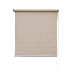 Importclick - Cortinas Blackout Lino Beige 120X120 Cm