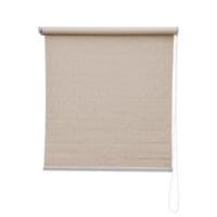 Importclick - Cortinas Blackout Lino Beige 120X120 Cm