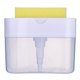 thumbnail image 5 of Dispensador De Bomba De Jabón Para Lavar Platos De Cocina Y Soporte De Esponja Caja De Jabón Práctica Blanca, 5 of 5
