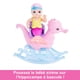 thumbnail image 4 of Muñeca sirena Barbie con pelo morado, merbaby, pulpo y foca, 4 of 6
