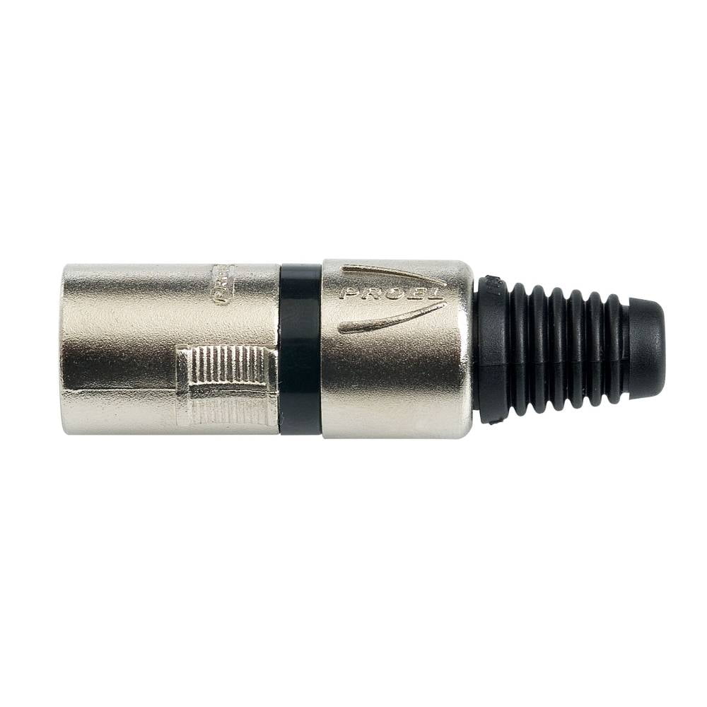 Conector Xlr Macho Proel Xlr3mvprobk (un)