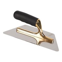 Magideal - Paleta Para Paneles De Yeso Empuñadura Cómoda Paleta De Enyesado De Acero Inoxidable Paleta De Acabado De Yeso Relleno Para La Construcción De Paredes 234 Cm Irregulares