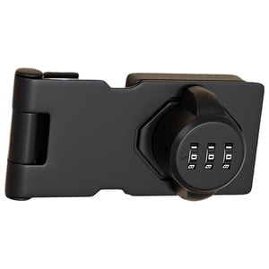 Magideal - Cerradura De Puerta Con Contraseña Mecánica, Cerradura Para Refrigerador, Combinación De Dial Mecánico, Cerradura De Leva, Cerradura De Puerta Correde Negro