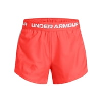 Pantalones Cortos Under Armour Tech Play Up Para Niñas, Talla Xs, 2,5 Cm