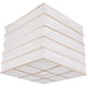 thumbnail image 2 of Cubierta De Papel Plegable Para Lámpara Colgante Cubierta Para Accesorios De Iluminación Cubierta Rectangular Para Linterna Decoración Para Bar De, 2 of 5