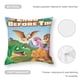 thumbnail image 5 of En Tierra de Dinosaurios Fundas de almohada de terciopelo con tema, regalos de funda de almohada, decoración para el hogar, cojín de lanzar, regalo de cumpleaños para fans y parejas. 45cm x 45cm., 5 of 6