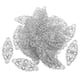 thumbnail image 1 of accesorios de filigrana de metal decorativo adornos de pelo de plata estilo 3, 1 of 3