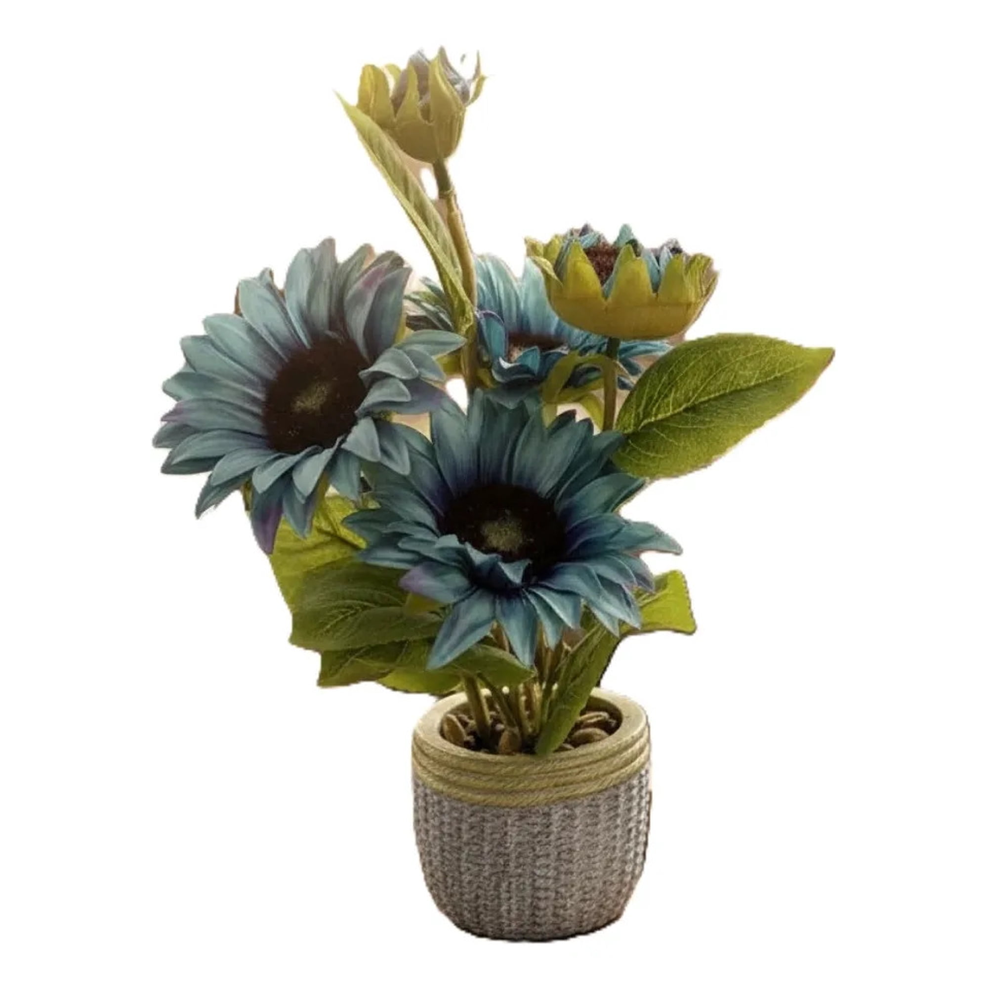 Genérico - Planta Artificial Decorativa Girasoles Acabado Artesanal Jhn