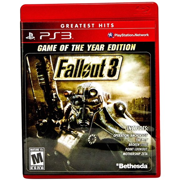 Fallout 3 Edición Juego del Año para PS3 de Bethesda