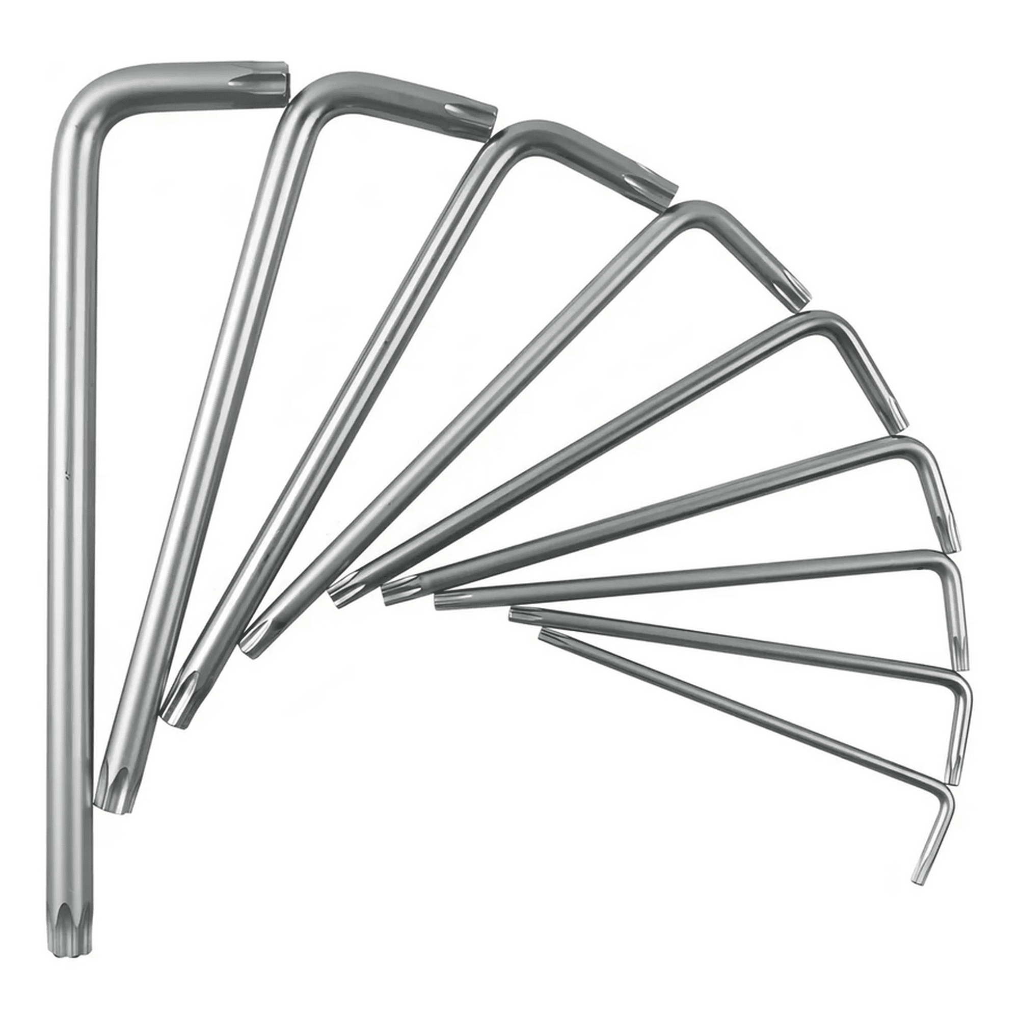 Genérico - Juego De Llaves Allen Estrella Makawa Profesional Toolstock