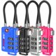 thumbnail image 1 of Candado para Equipaje Forge TSA con Cable y Combinación de 3 Dígitos de Aleación, 1 of 9