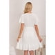 thumbnail image 3 of Vestido Corto Mujer Primavera Verano Manga Corta Casual y Eventos 3384, 3 of 3