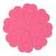 thumbnail image 4 of Flor en forma de silicona Bebida Coaster Pad Tableta de mesa protectora Accesorio Rosa Roja, 4 of 5