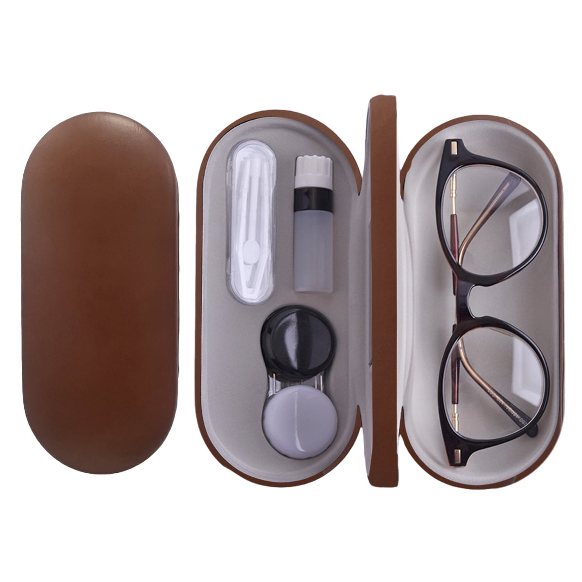 Pack Estuche Impermeable Para Gafas Con Hebilla + Paño De Microfibra (Seda Isleña) – Protector Antirrayas