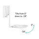 thumbnail image 2 of Soporte de pared Ynvision.Design para Sonos ERA 100 White, paquete de 2, 2 of 6