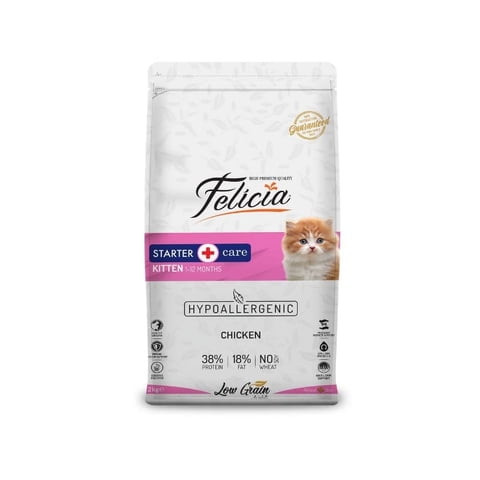 Alimento Gatito Felicia Hipoalergénico Pollo - 2 Kgs