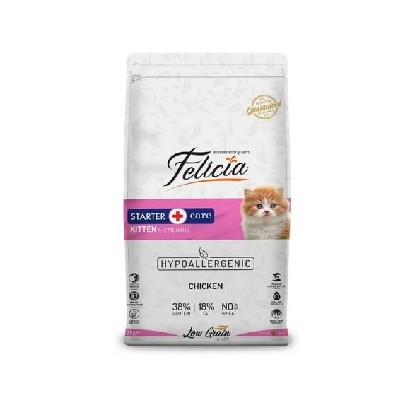 Alimento Gatito Felicia Hipoalergénico Pollo - 2 kgs