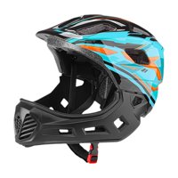 Magideal - Casco De Bicicleta Para Niños Con Absorción De Impactos, Ligero, Cómodo, Desmontable, Interior Ajustable, Adecuado Para Niños Y Niñas, Bicicleta De Ca Azul Y Naranja