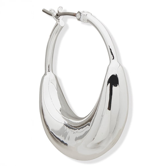 Aros Donna Karan New York 04G00523 Plateado Mujer