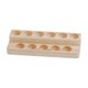 thumbnail image 1 of Soporte De Exhibición De Aceite Esencial De Madera De 2 Niveles Estante De Almacenamiento De Aceites Esenciales De Mesa, 1 of 5