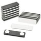 thumbnail image 1 of Paquete de 12 placas de identificación magnéticas autoadhesivas para ropa, soporte de placa de identificación de metal con imán de 2 puntas para estuches de tarjetas de identificación, etiquetado y mo, 1 of 6