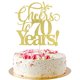 thumbnail image 1 of Adorno para pastel AROKIPPRY 70 años con brillo dorado, 1 of 7