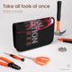thumbnail image 3 of Destino Final Bolsa de Almacenamiento Plegable Portátil con Compartimentos, Organizador de Herramientas Multi-Bolsillo, Uso Dual Viaje y Hogar 26.5*17.8cm, 3 of 5