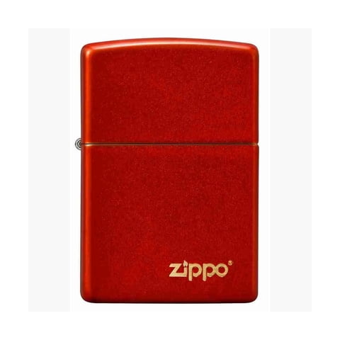 Zippo - Encendedor Metallic Red Matte Lasered Rojo Zp49475Zl