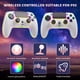 thumbnail image 3 of Controlador inalámbrico SZDILONG para PS5 Pro/Slim, PC y Android – Blanco, 3 of 7