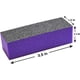 thumbnail image 3 of 10 piezas de bloque pulidor de uñas morado y negro para manicura y pedicura (morado), 3 of 4