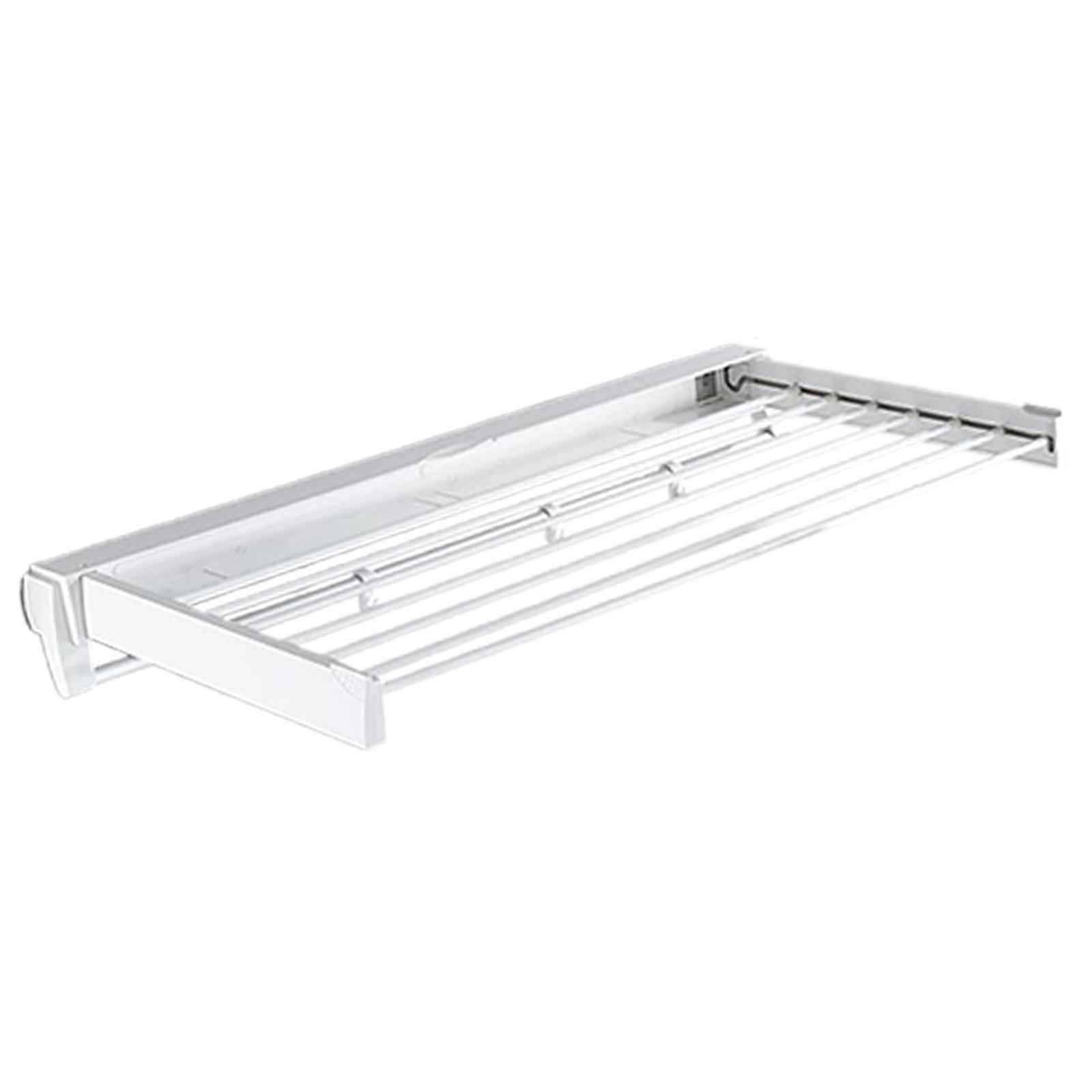 Bothyi - Estante De Secado De Ropa Estante De Almacenamiento De Zapatos Estante De Secado De Toallas Plegable Para Mudroom White