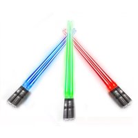 Chopsabers - Palillos Láser Para Star Wars - Palillos Con Luz Para Adultos - Palillos Sables De Luz Reutilizables Para Sushi - Regalos Star Wars