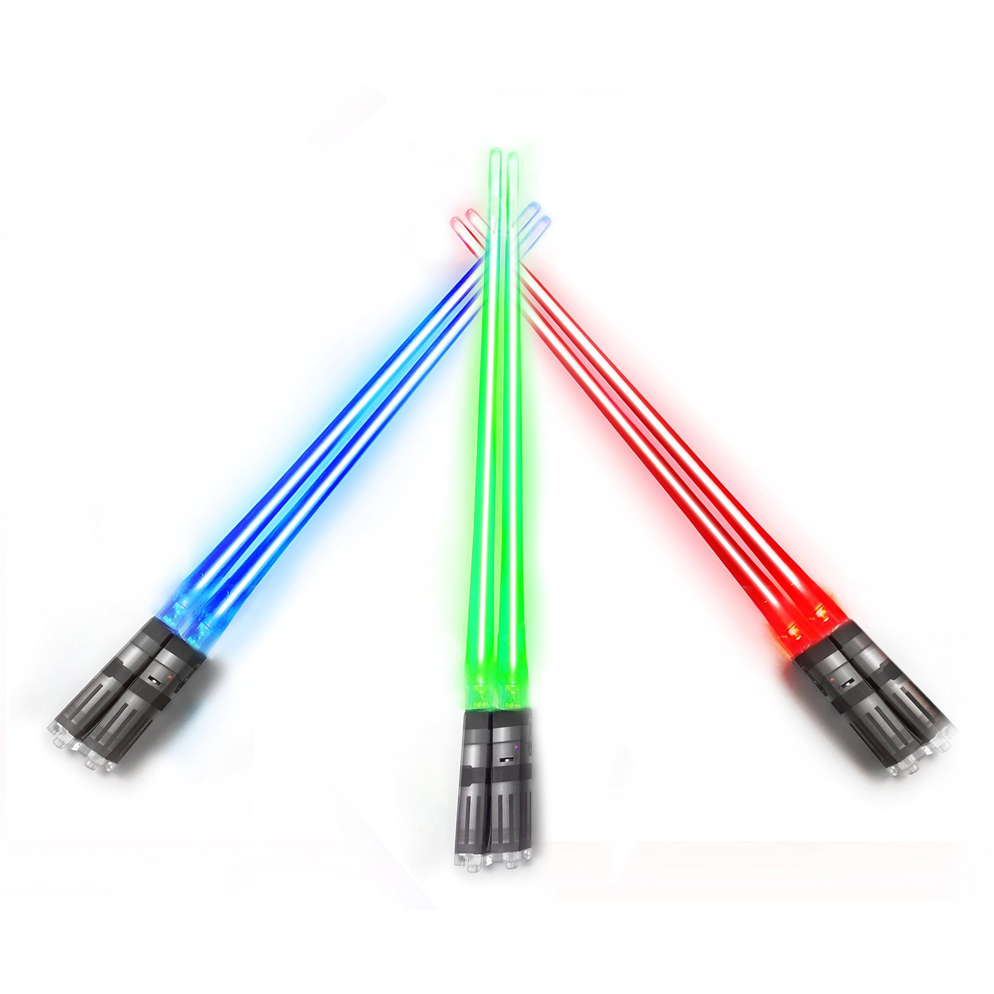 Chopsabers - Palillos Láser Para Star Wars - Palillos Con Luz Para Adultos - Palillos Sables De Luz Reutilizables Para Sushi - Regalos Star Wars