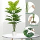 thumbnail image 4 of SAJANDAS artificiales de Monstera Deliciosa Plants con macetas, juego de 2, 4 of 7