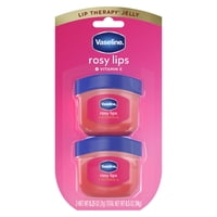 Bálsamo Labial Vaseline Lip Therapy Rosy Lips Mini 15 Ml (Paquete De 2)
