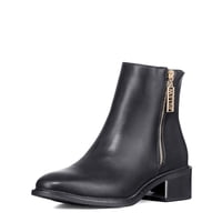 Botin Casual Mujer Eco Cuero Clasico Moda Weide Hx508