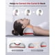 thumbnail image 5 of Masajeador inalámbrico con luz roja y calor FliKEZE para estiramiento de cuello, 5 of 9