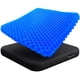 thumbnail image 1 of Cojín de asiento de gel Helishy, antideslizante, azul huevo, para coche de oficina, 1 of 8