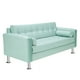thumbnail image 2 of Sofa Retro 3c Felpa 12 Verde Agua, 2 of 6