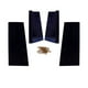 thumbnail image 1 of Kit 4 Patas Universales Para Cama Europea - Negro 19.5 cm, 1 of 3
