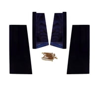 Bloccare - Kit 4 Patas Universales Para Cama Europea - Negro 19.5 Cm